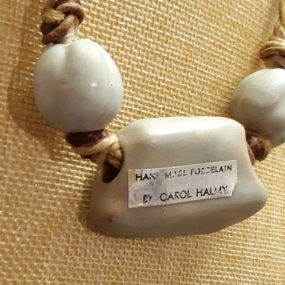 Carol Halmy Porcelain Braided Necklace - Picture 9 of 13